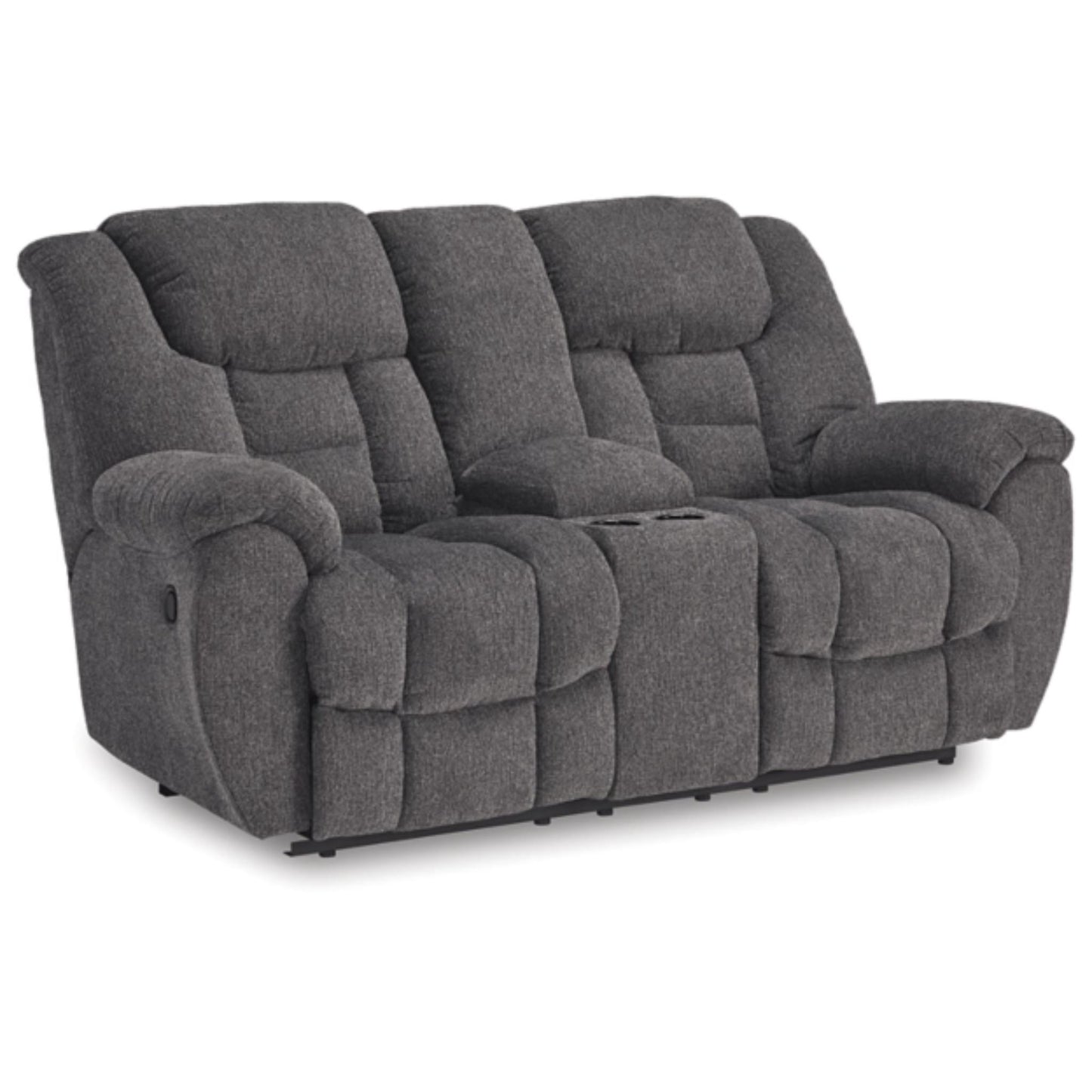 Foreside DBL Rec Loveseat w/Console