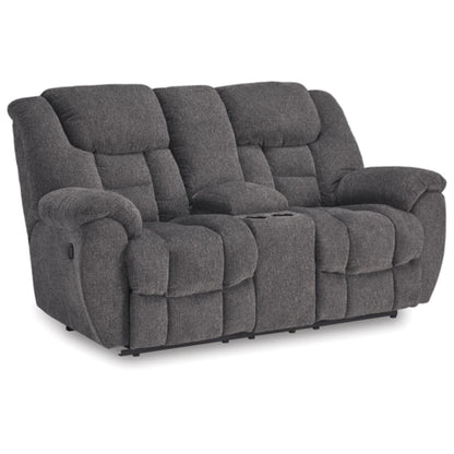 Foreside DBL Rec Loveseat w/Console
