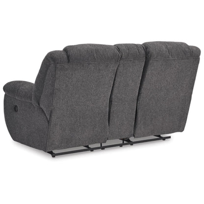 Foreside DBL Rec Loveseat w/Console