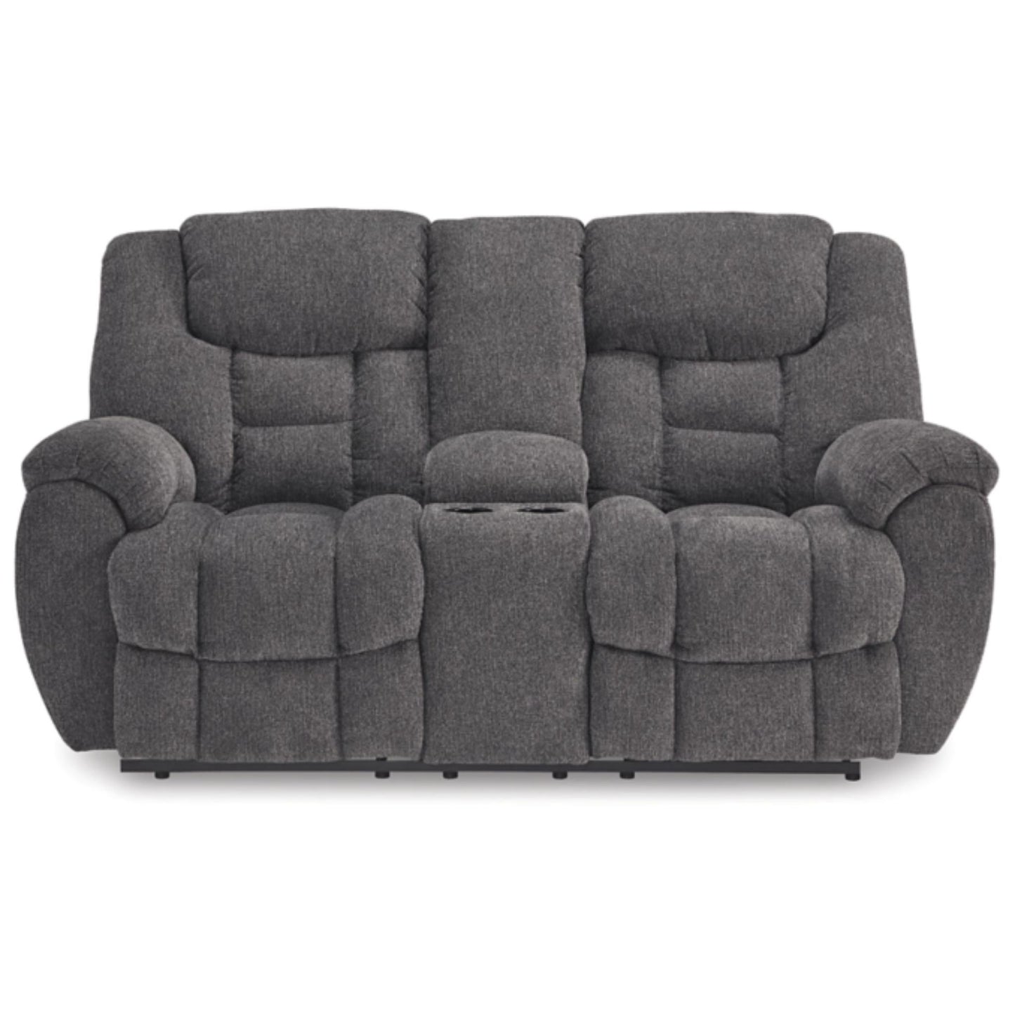 Foreside DBL Rec Loveseat w/Console