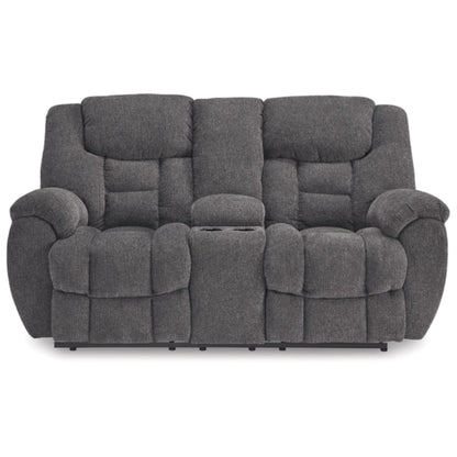 Foreside DBL Rec Loveseat w/Console