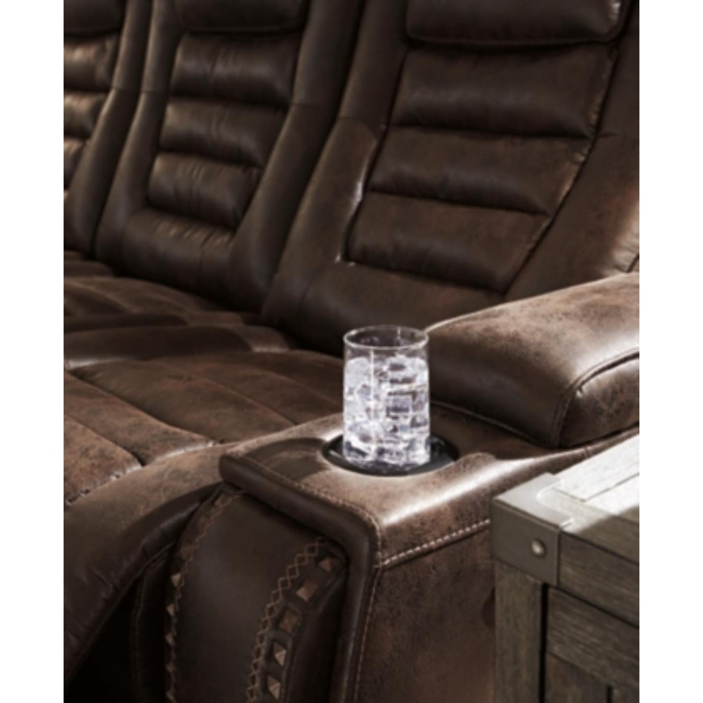 Game Zone PWR REC Sofa with ADJ Headrest