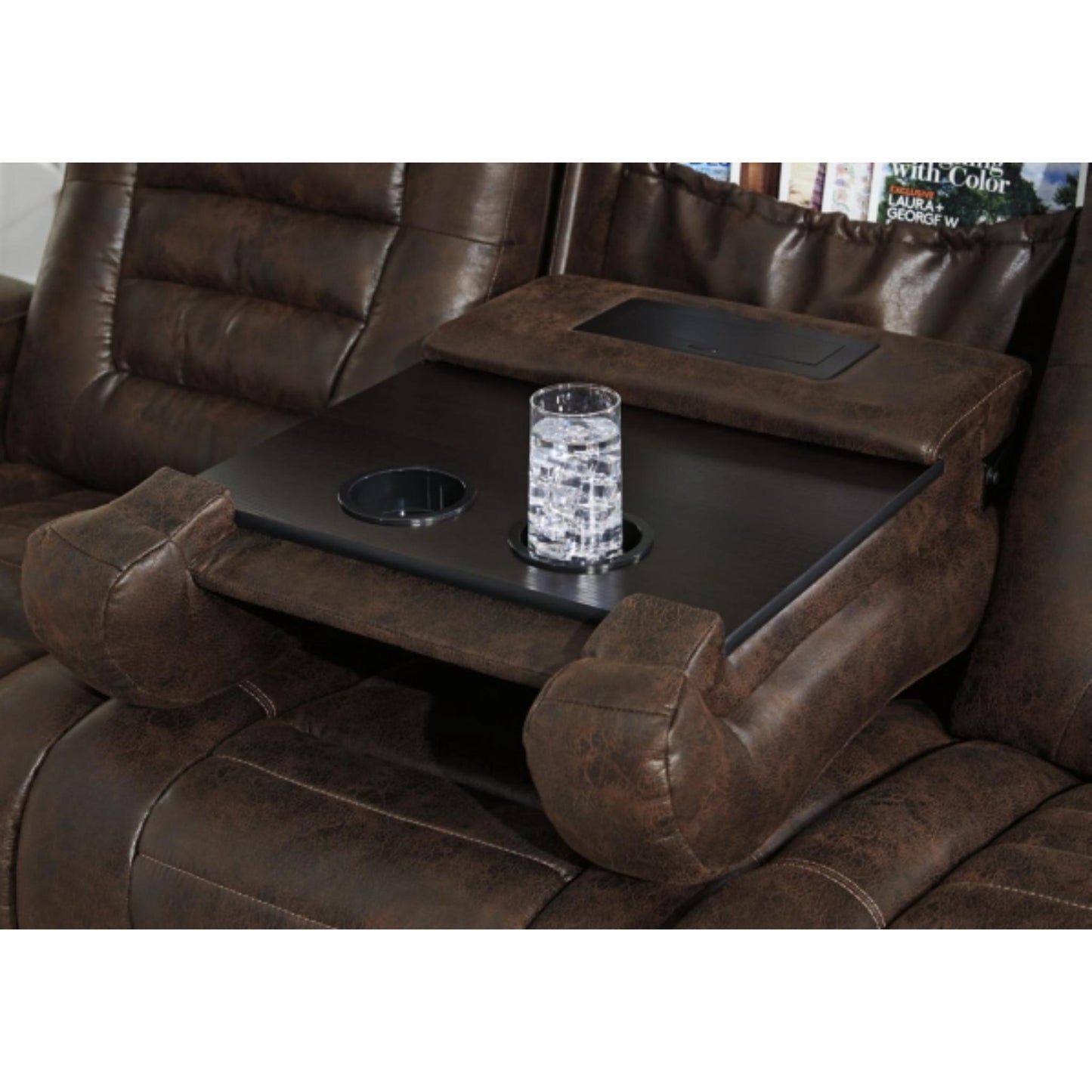 Game Zone PWR REC Sofa with ADJ Headrest