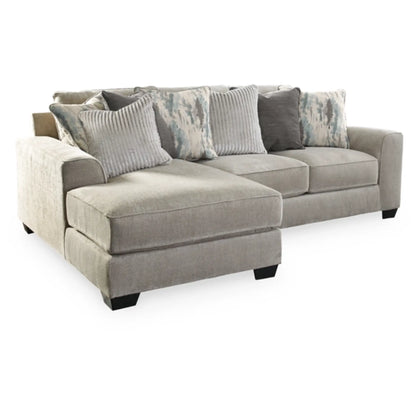 Ardsley 2-Piece Sectional with Chaise - Pewter