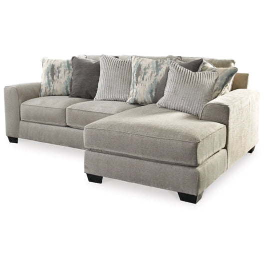 Ardsley 2-Piece Sectional with Chaise - Pewter
