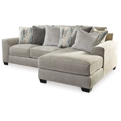 Ardsley 2-Piece Sectional with Chaise - Pewter