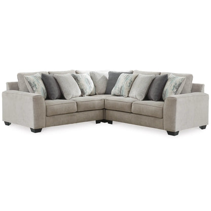 Ardsley 3-Piece Sectional - Pewter