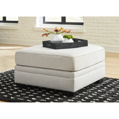 Huntsworth Oversized Accent Ottoman - Dove Gray
