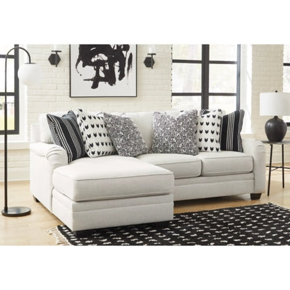 Huntsworth 2-Piece Sectional with Chaise - Dove Gray