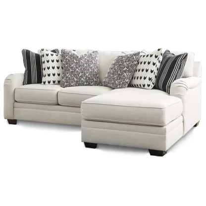 Huntsworth 2-Piece Sectional with Chaise - Dove Gray