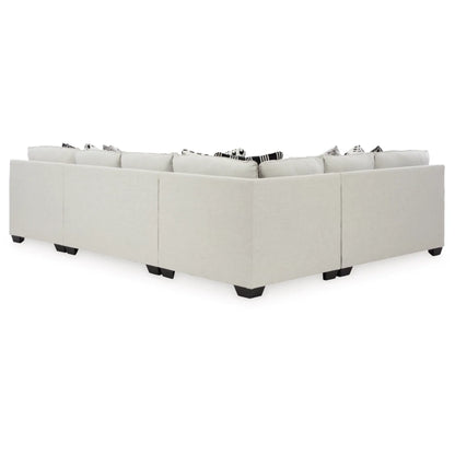 Huntsworth 4-Piece Sectional with Chaise - Dove Gray