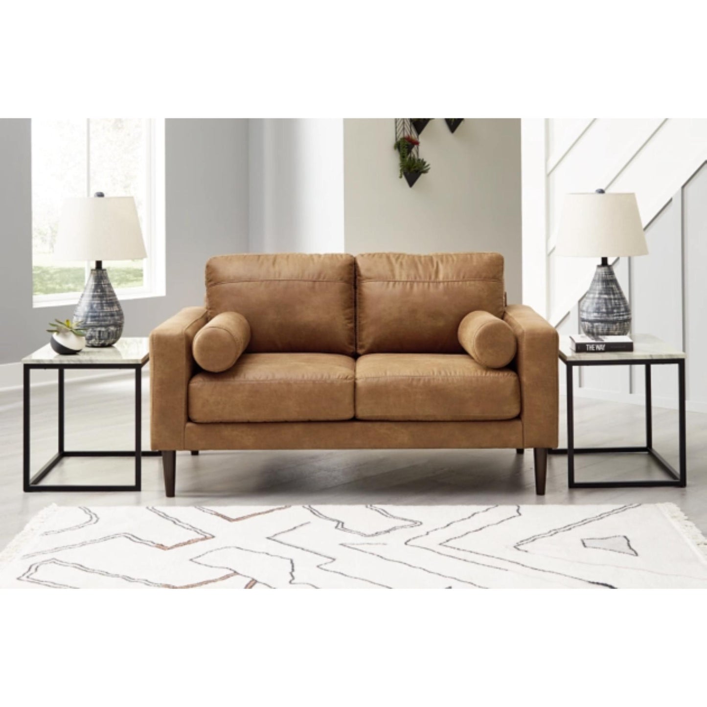 Telora Loveseat - Caramel
