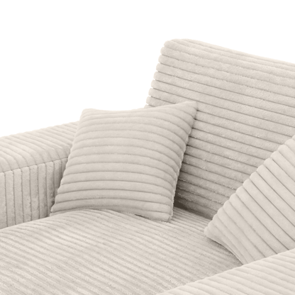 Phoenix Lounger in elegant beige