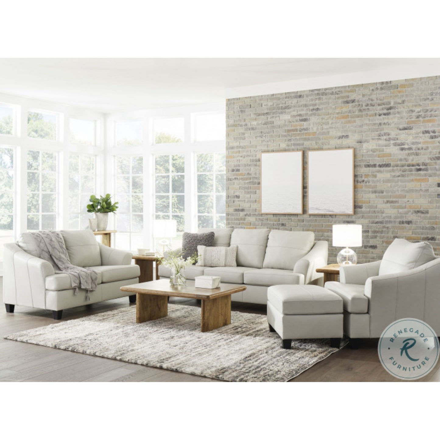 3pc Genoa Sofa Set By Ashley