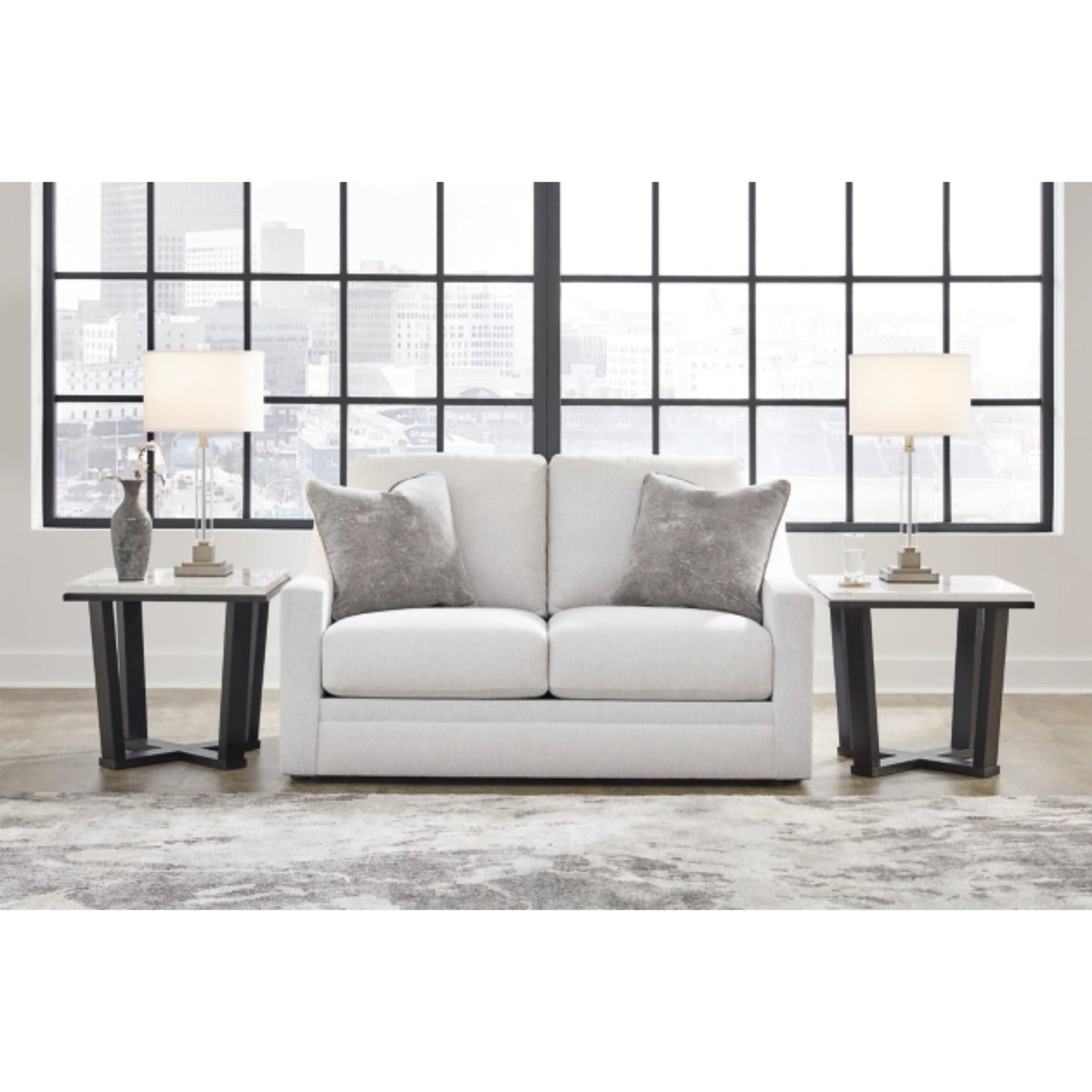 Maitelynn Loveseat - Chalk