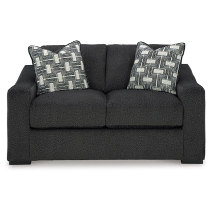 Wryenlynn Loveseat - Onyx