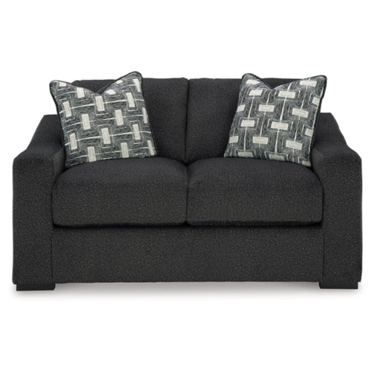 Wryenlynn Loveseat - Onyx