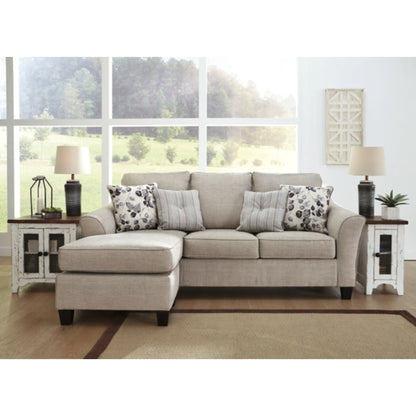 Abney Sofa Chaise - Driftwood