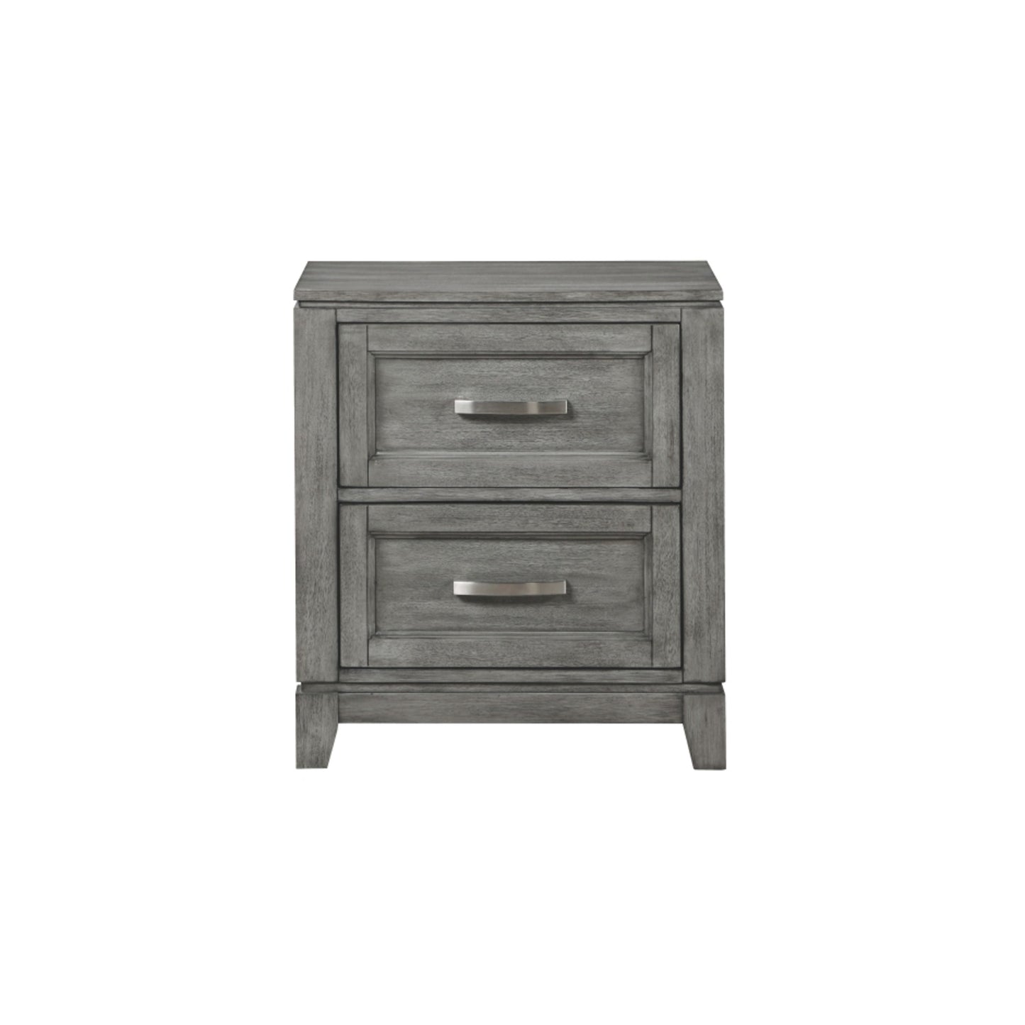 Moonlight Queen 6pc Bedroom Set - 1450 - White / Grey