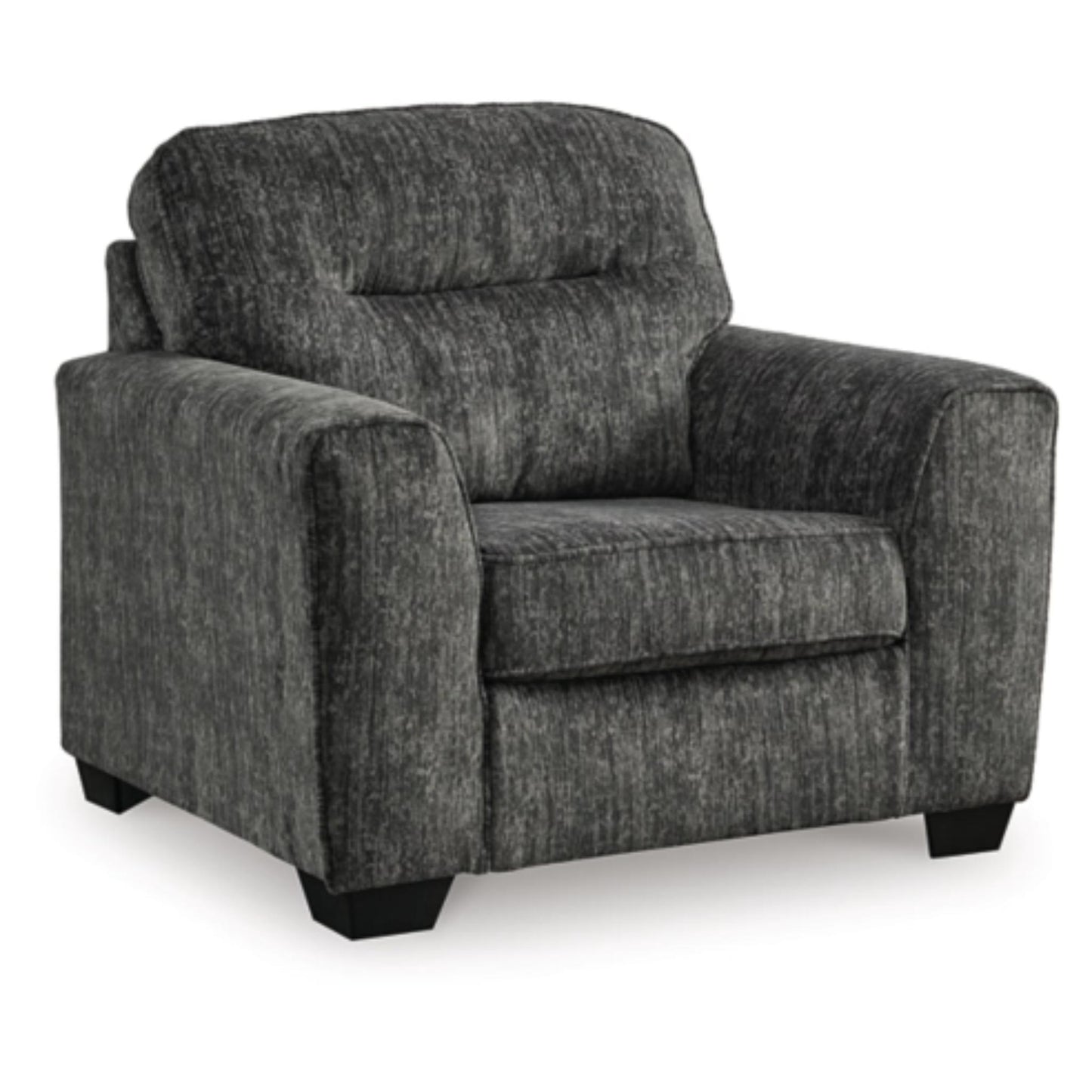 Lonoke Chair and a Half - Gunmetal / Parchment