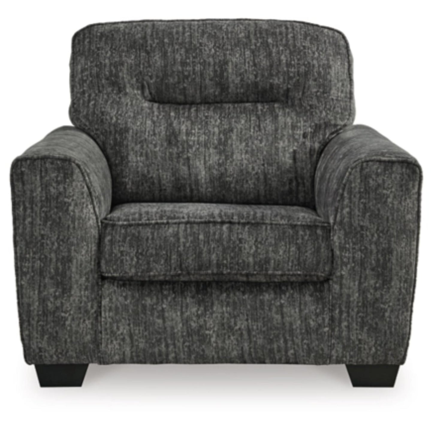 Lonoke Chair and a Half - Gunmetal / Parchment