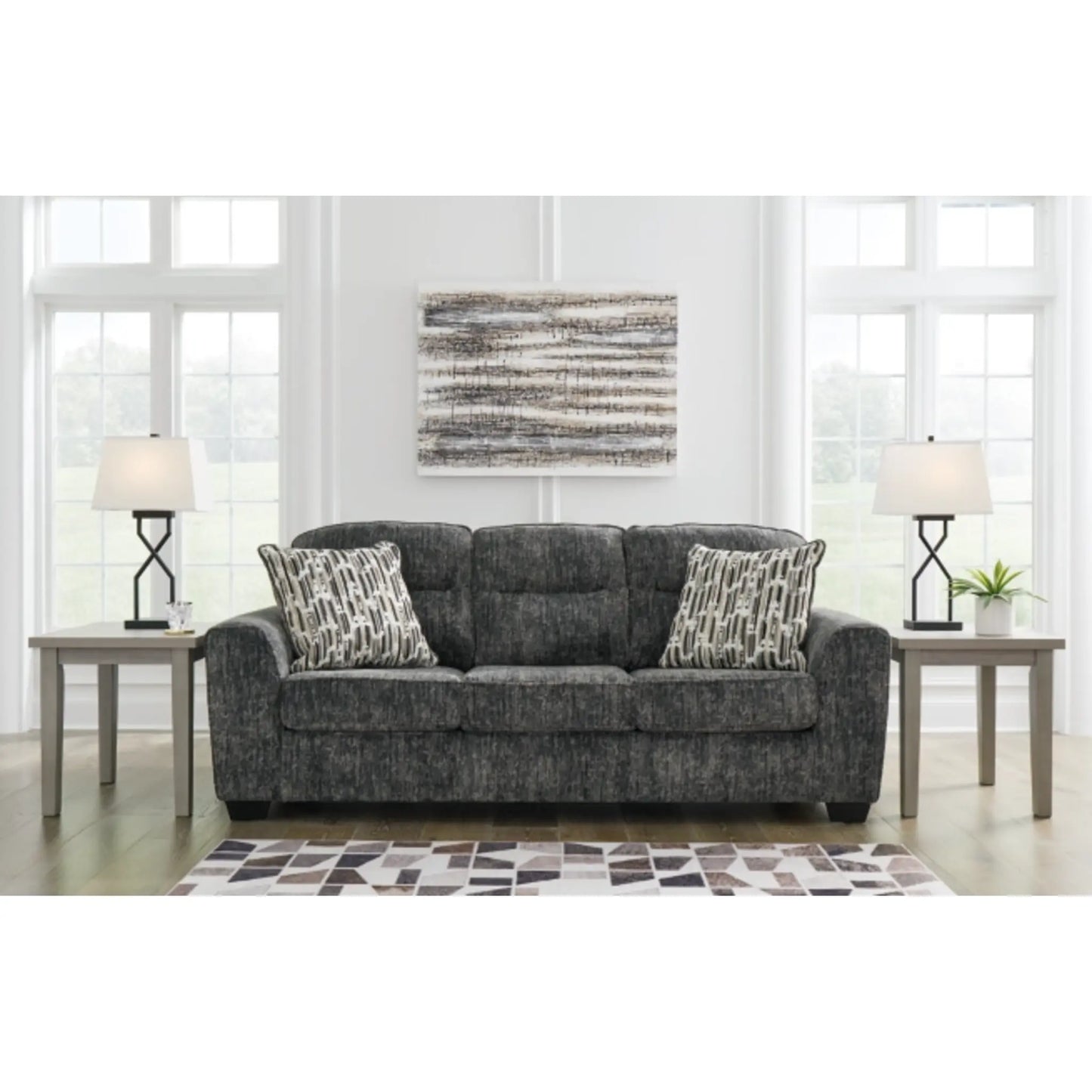 3pc Lonoke Sofa Set By Ashley