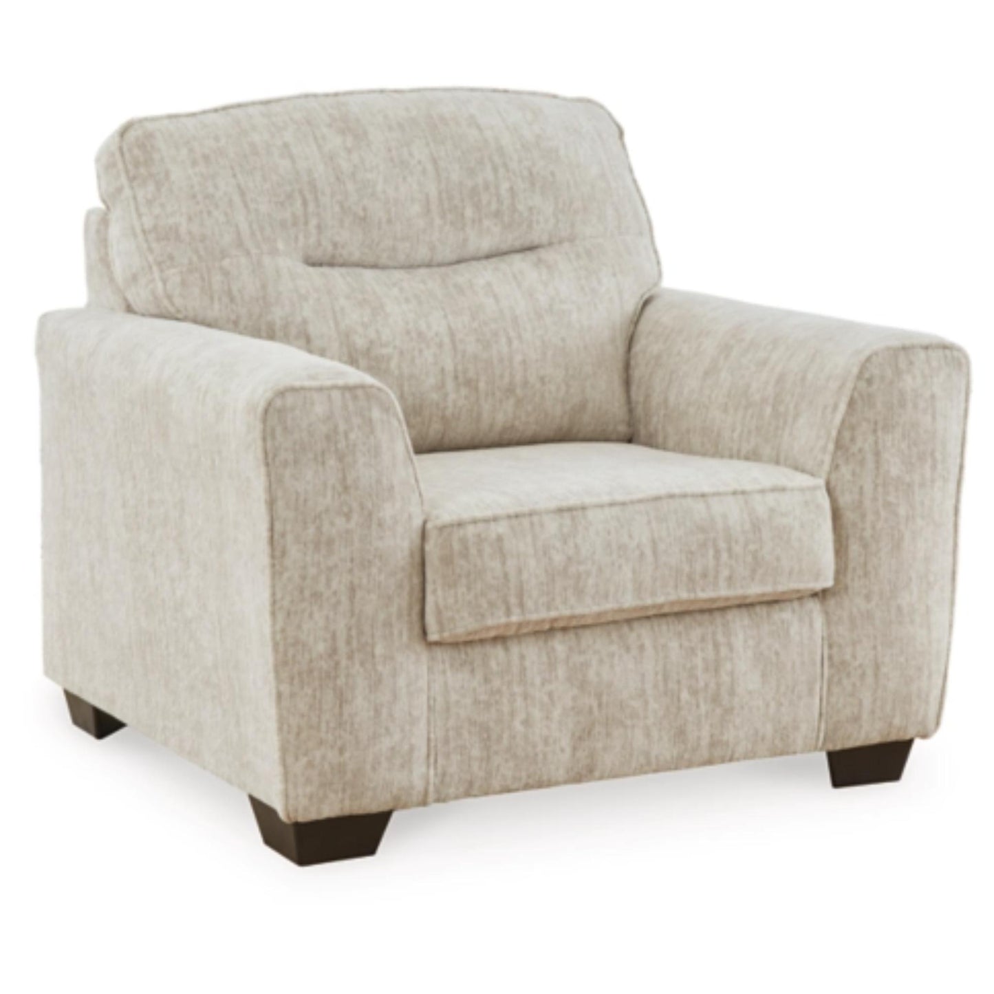 Lonoke Chair and a Half - Gunmetal / Parchment