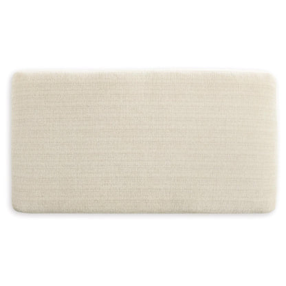 Maggie Ottoman - Birch / Flax