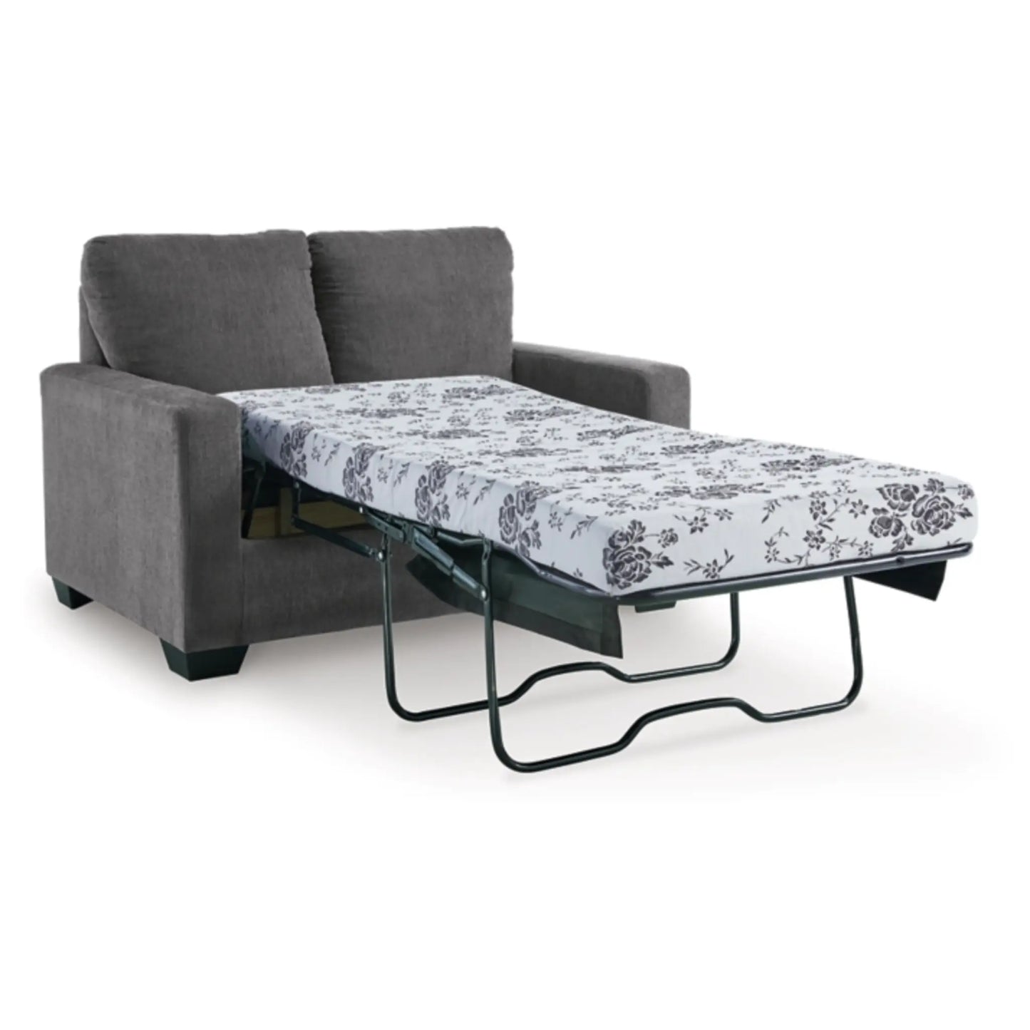 Rannis Sofa Sleeper  – Twin, Full, and Queen - Pewter / Snow