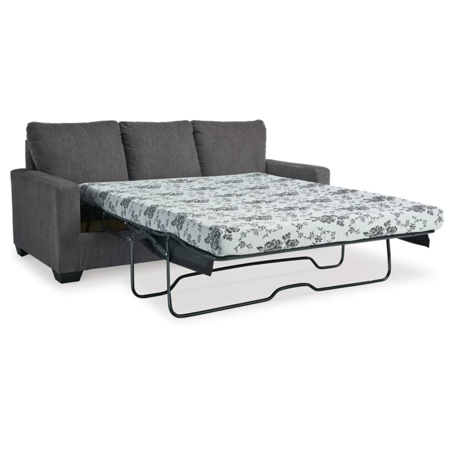 Rannis Sofa Sleeper  – Twin, Full, and Queen - Pewter / Snow
