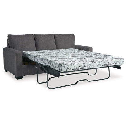 Rannis Sofa Sleeper  – Twin, Full, and Queen - Pewter / Snow