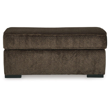 Aylesworth Ottoman - Chocolate