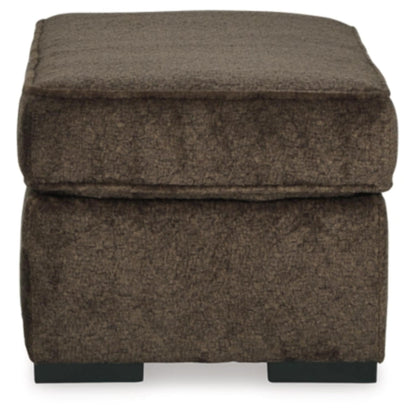 Aylesworth Ottoman - Chocolate