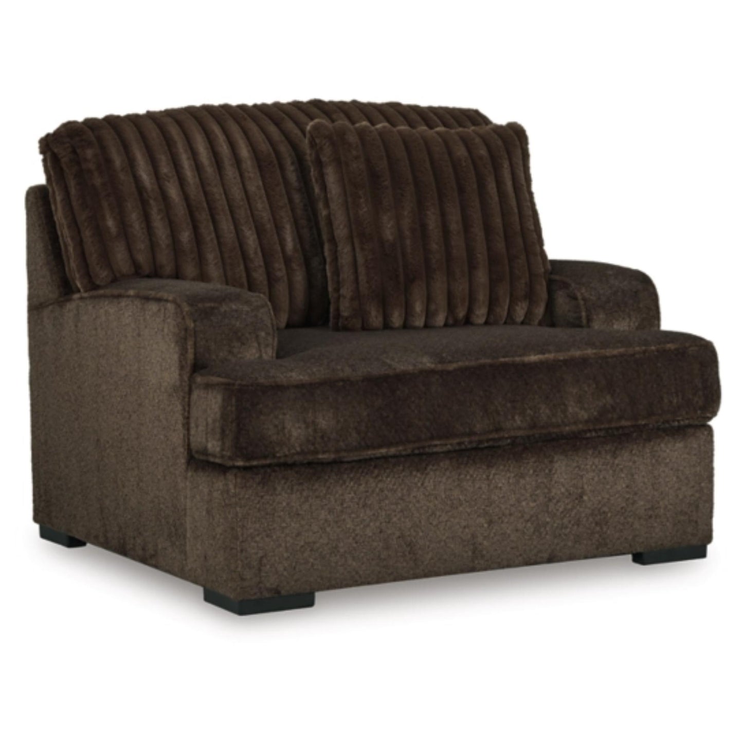Aylesworth Chair and a Half - Chocolate