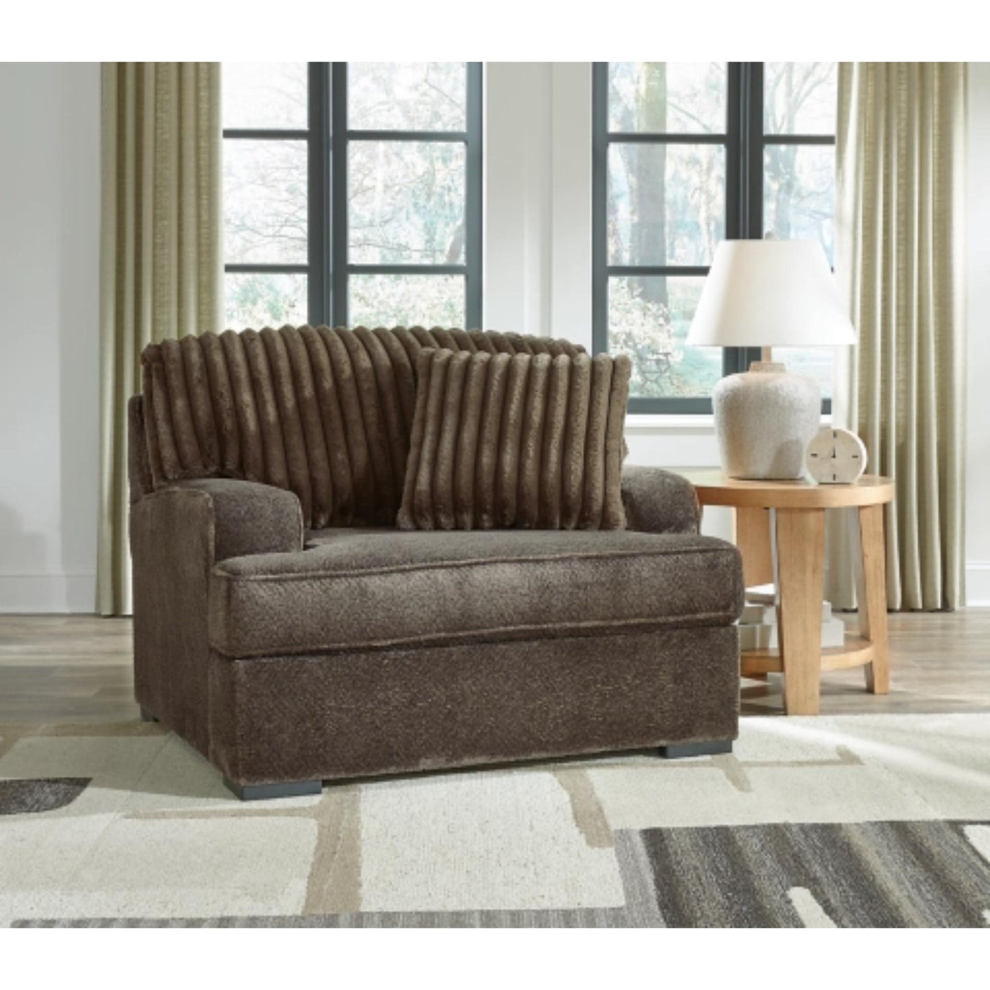 Aylesworth Chair and a Half - Chocolate