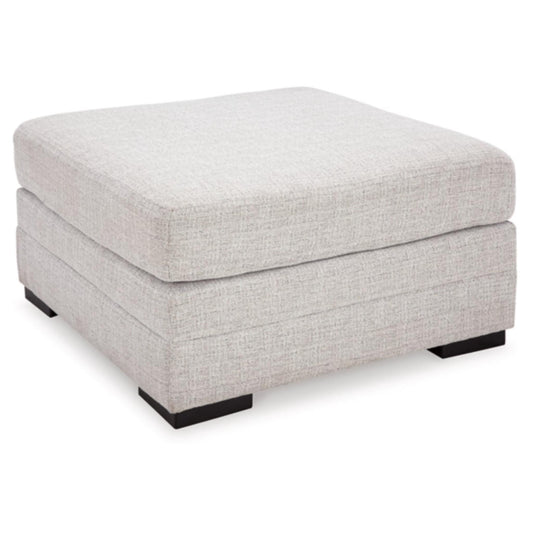 Koralynn Oversized Accent Ottoman - Stone