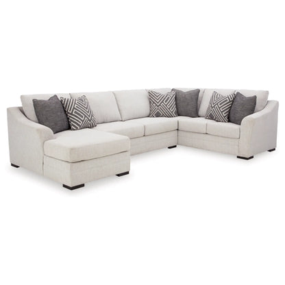 Koralynn 3-Piece Sectional with Chaise - Stone