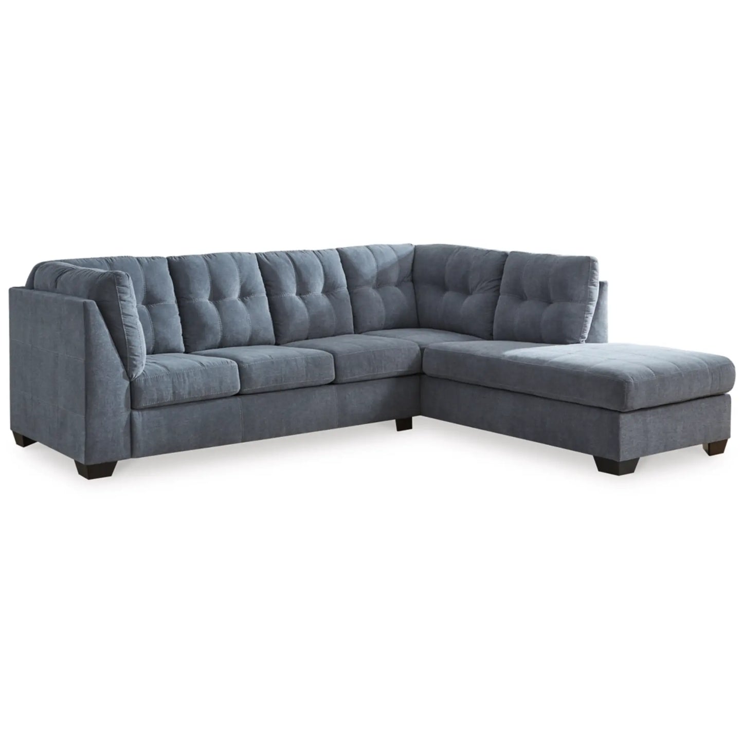Marleton 2-Piece Sectional By Ashley - Grey / Denim