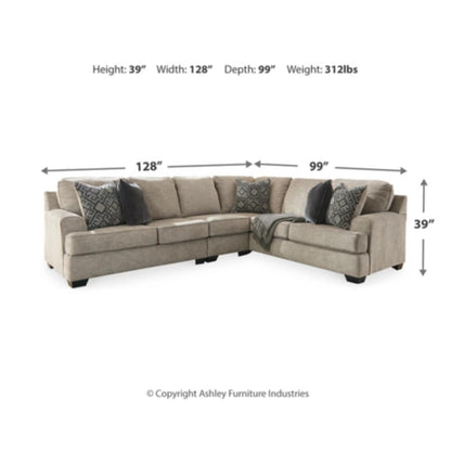 Bovarian 3-Piece Sectional