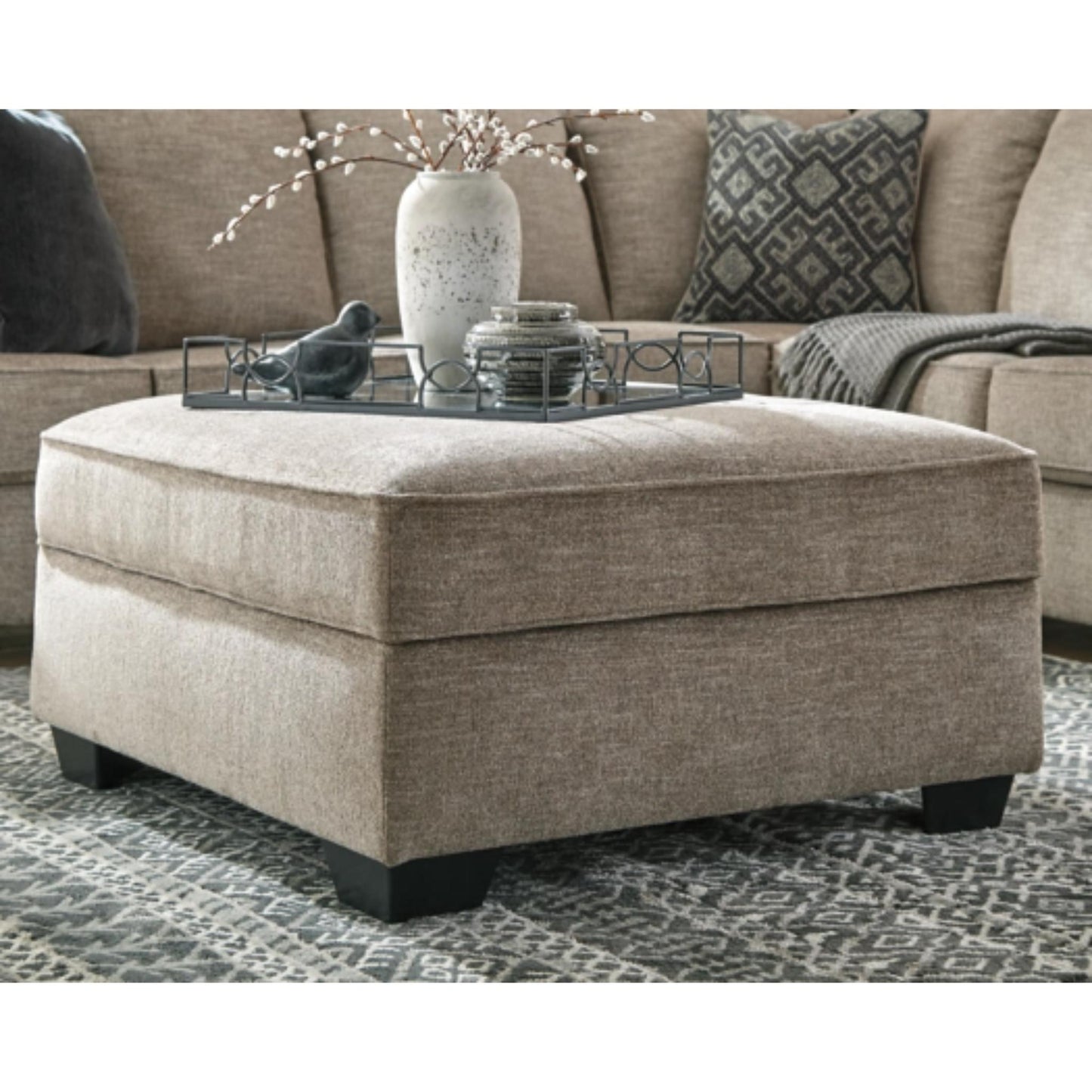 Bovarian Ottoman With Storage