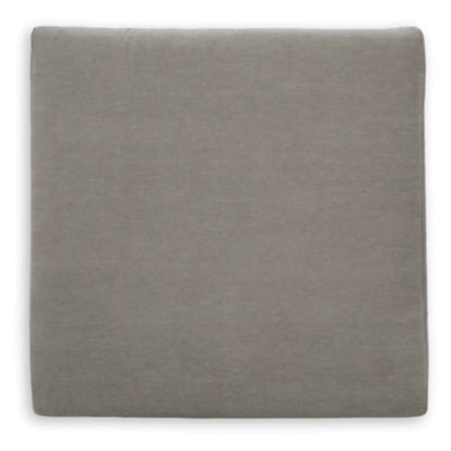 Avaliyah Oversized Accent Ottoman - Ash