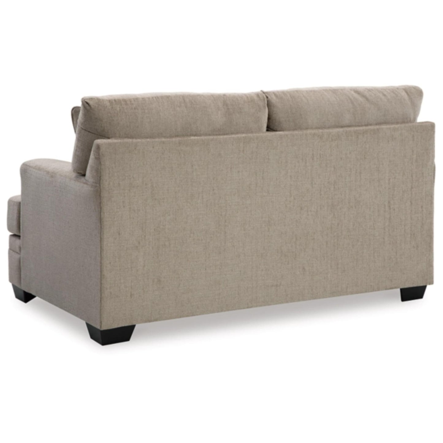 Stonemeade Loveseat - Taupe / Nutmeg