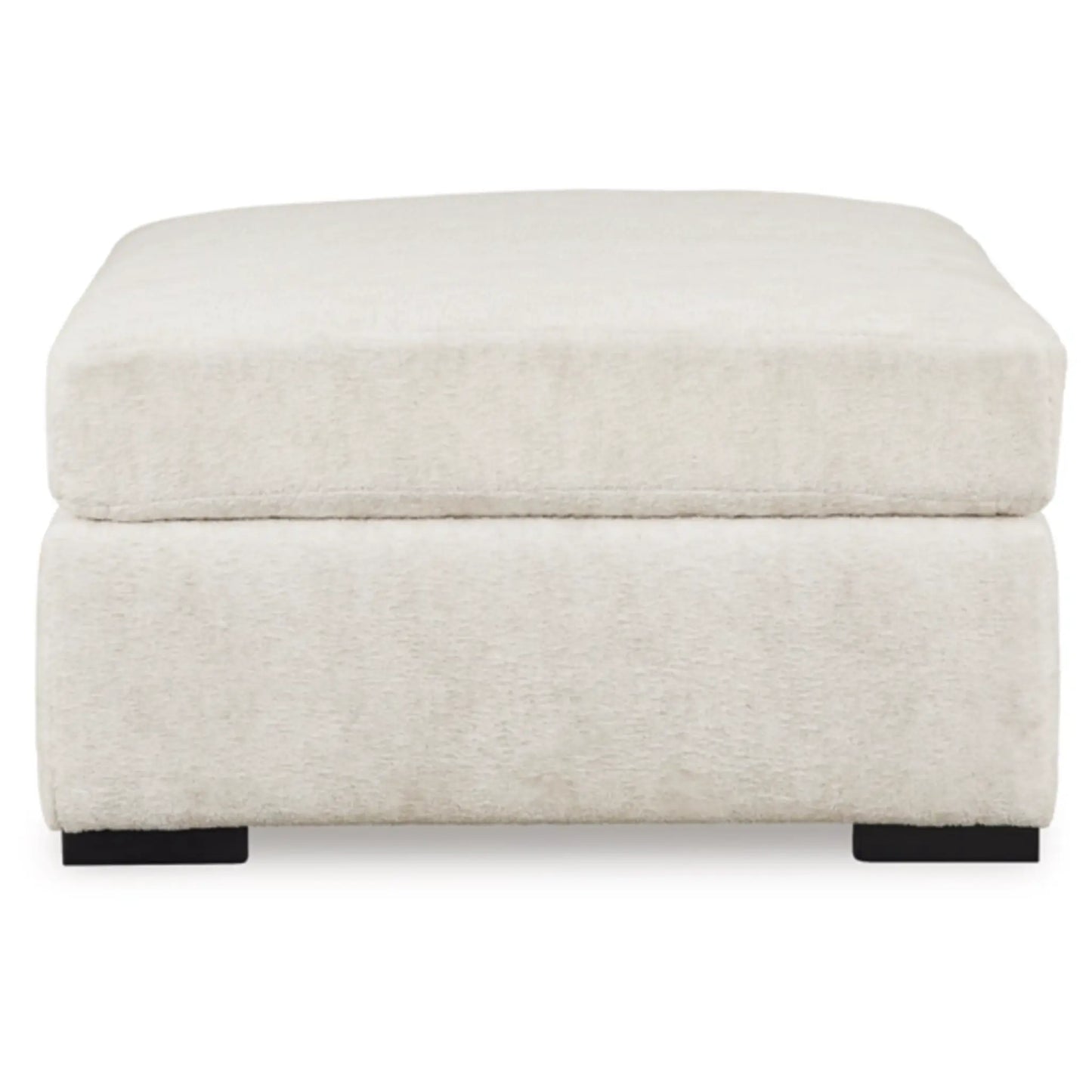 Chessington Oversized Accent Ottoman - Ivory