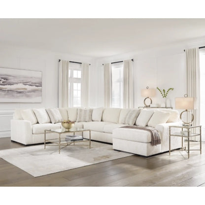 Chessington 4-Piece Sectional with Chaise - Ivory