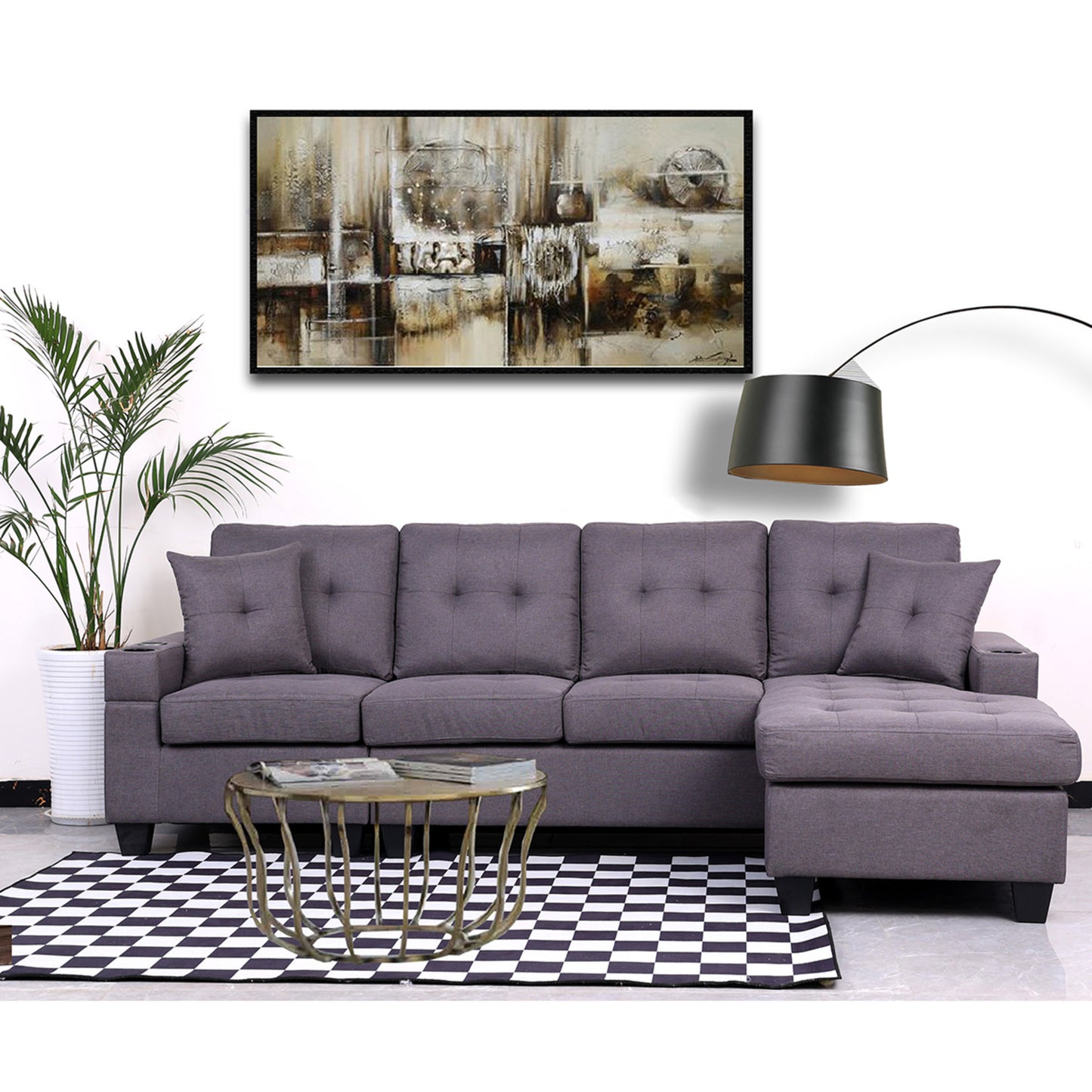 Newton Reversible Sectional K-6212