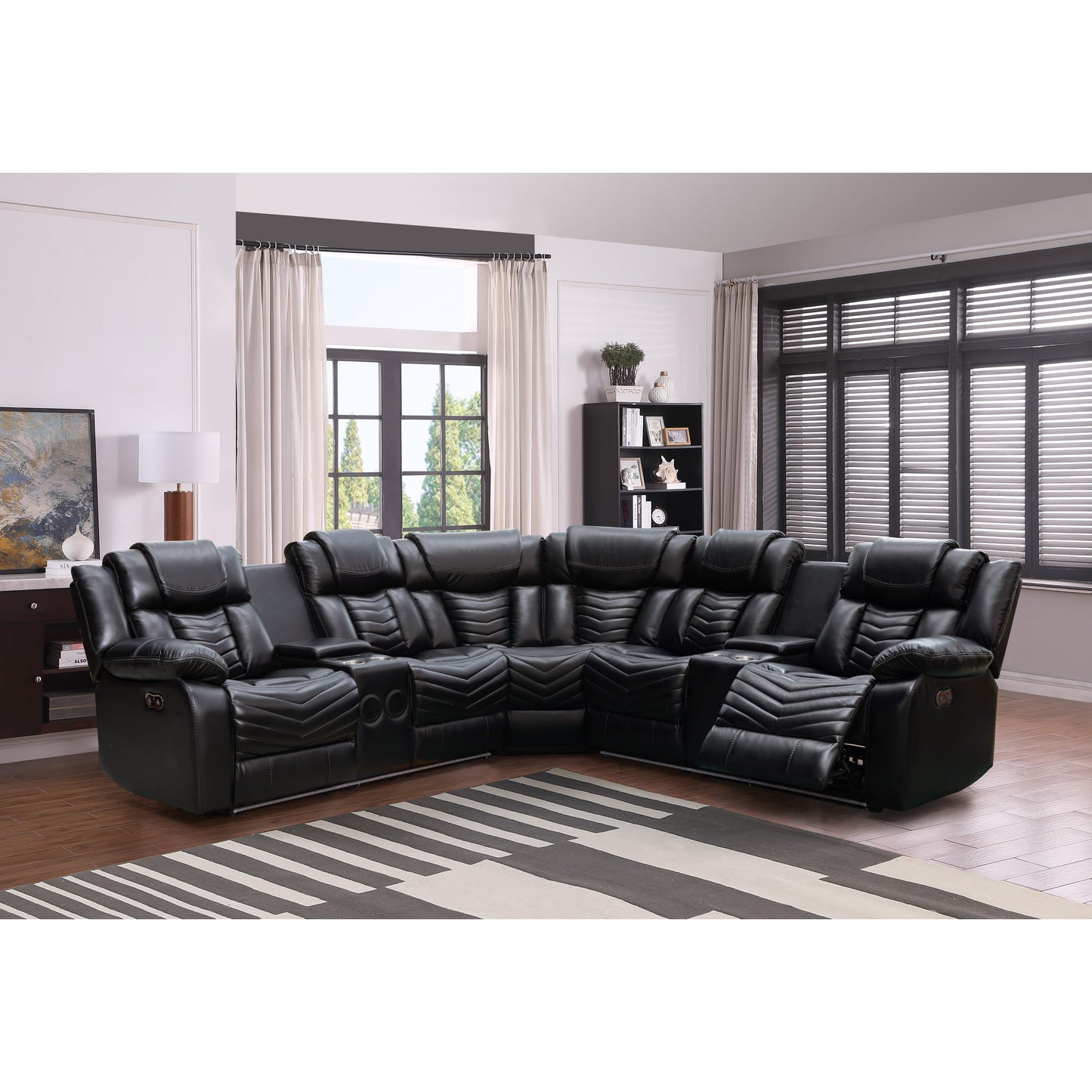 Rick Power Sectional Recliner