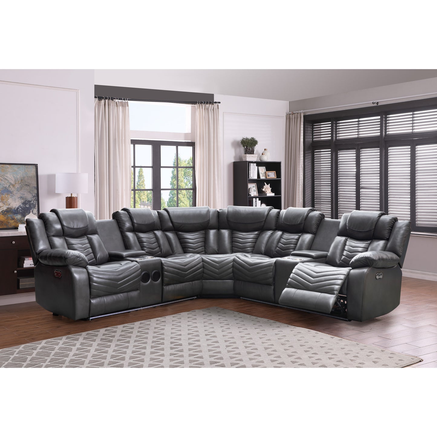 Rick Power Sectional Recliner