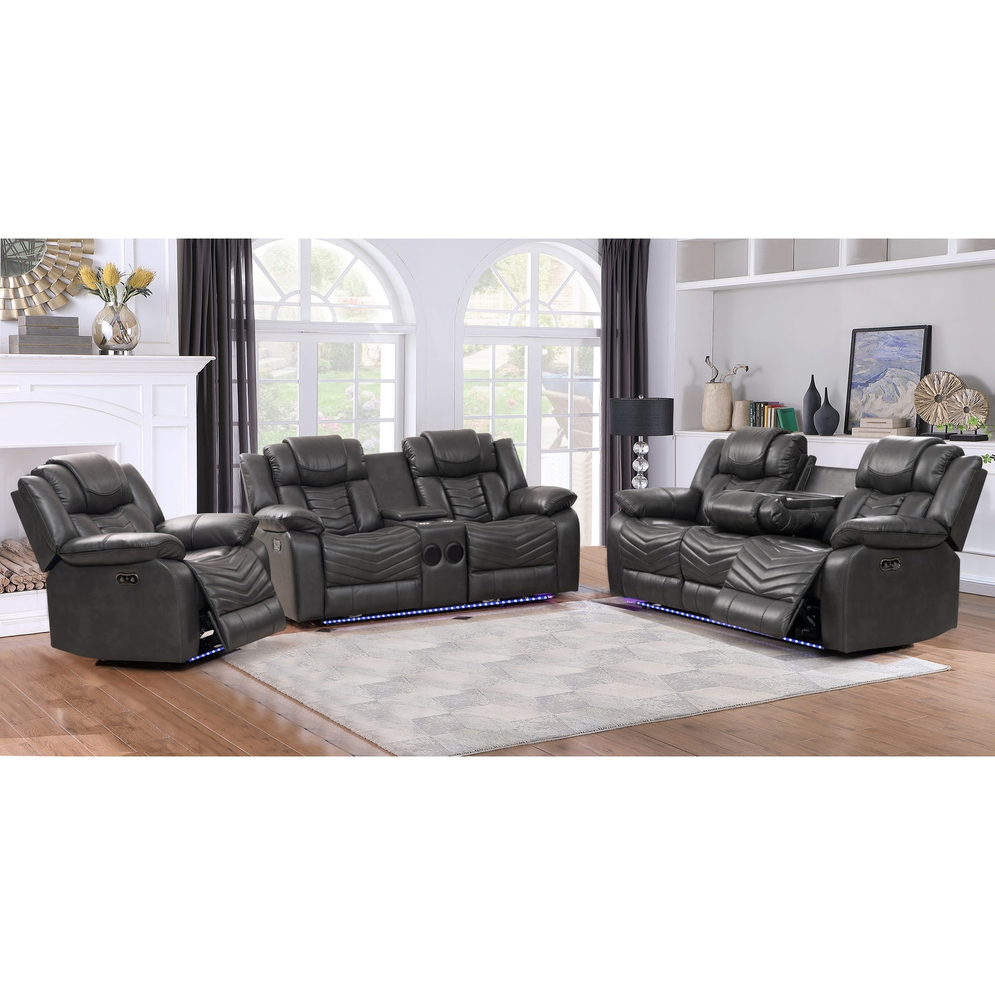 3pc Roger Power Recliner Set