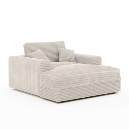 Phoenix Lounger in elegant beige