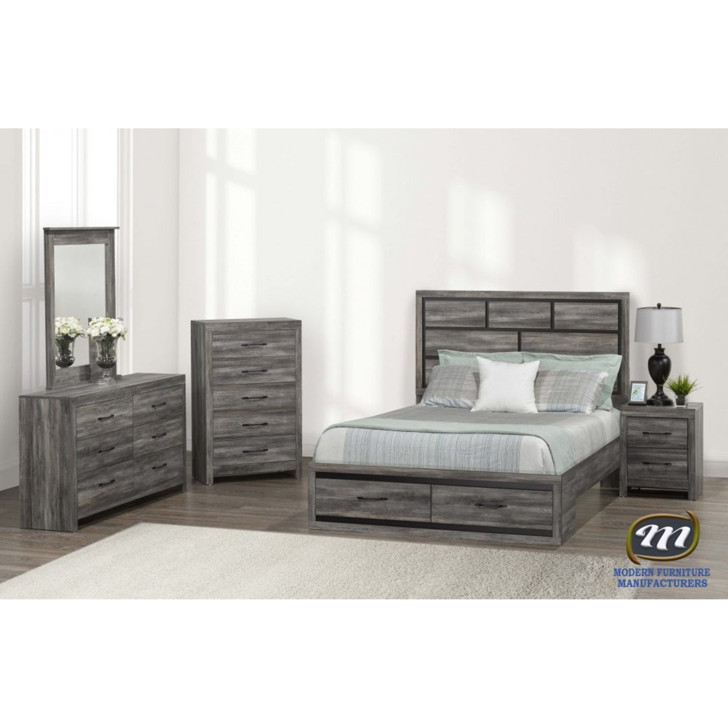 Custom Modern Canadian Made Bedroom Set MF 6770